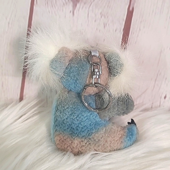 Y2K 2000 Avon Koala Plush Stuffed Animal Keychain Collectible Purse Charm 4 Inch - Picture 7 of 16
